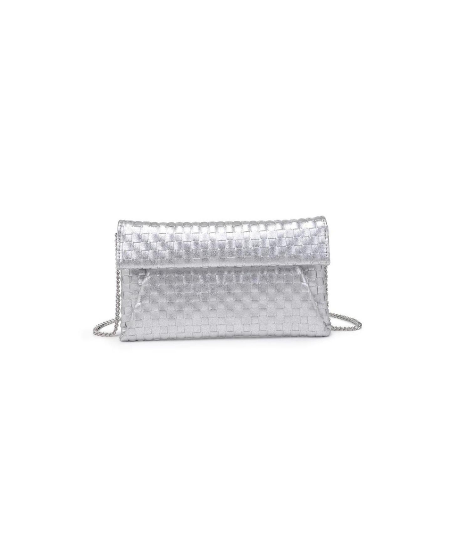 Женский клатч Moda Luxe Priscilla Clutch, цвет: Серебряный — фото 1