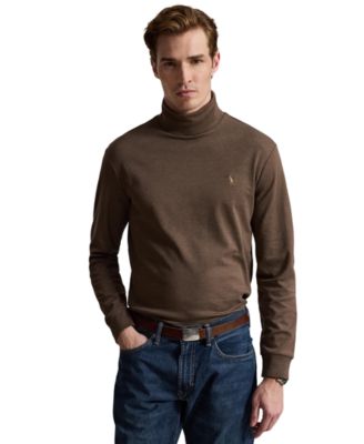 Men's Soft Cotton Turtleneck Sweater