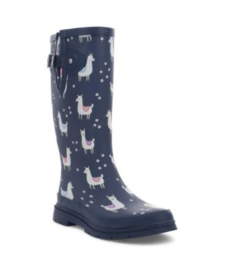 Women's Llama-Rama Tall Rain Boot