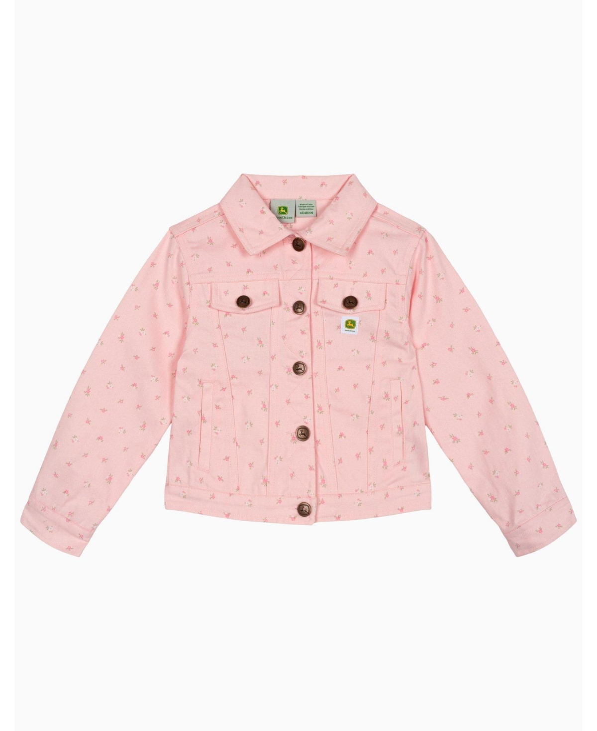 John Deere Toddler Girls' Denim Jacket