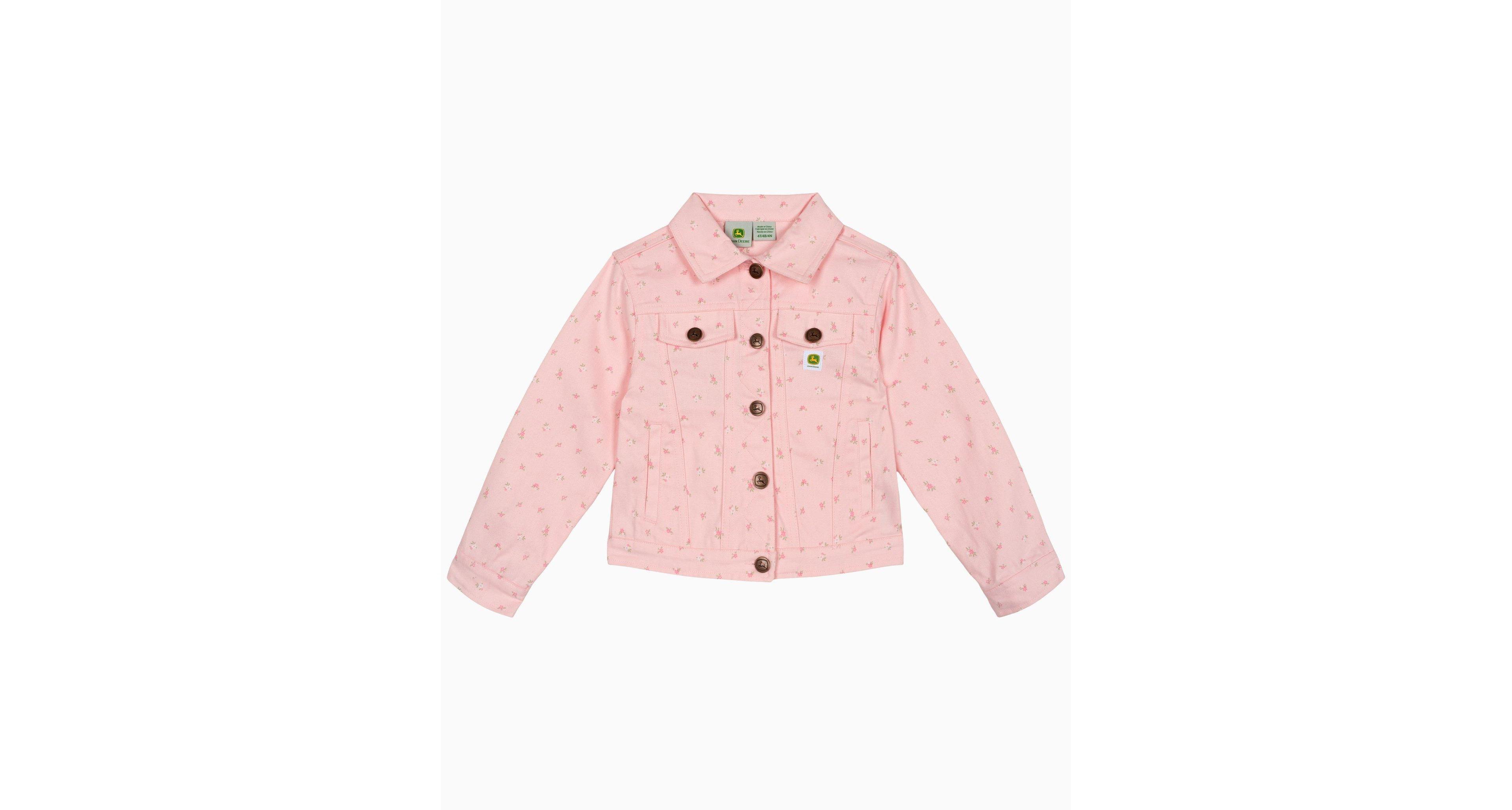 John Deere Toddler Girls' Denim Jacket