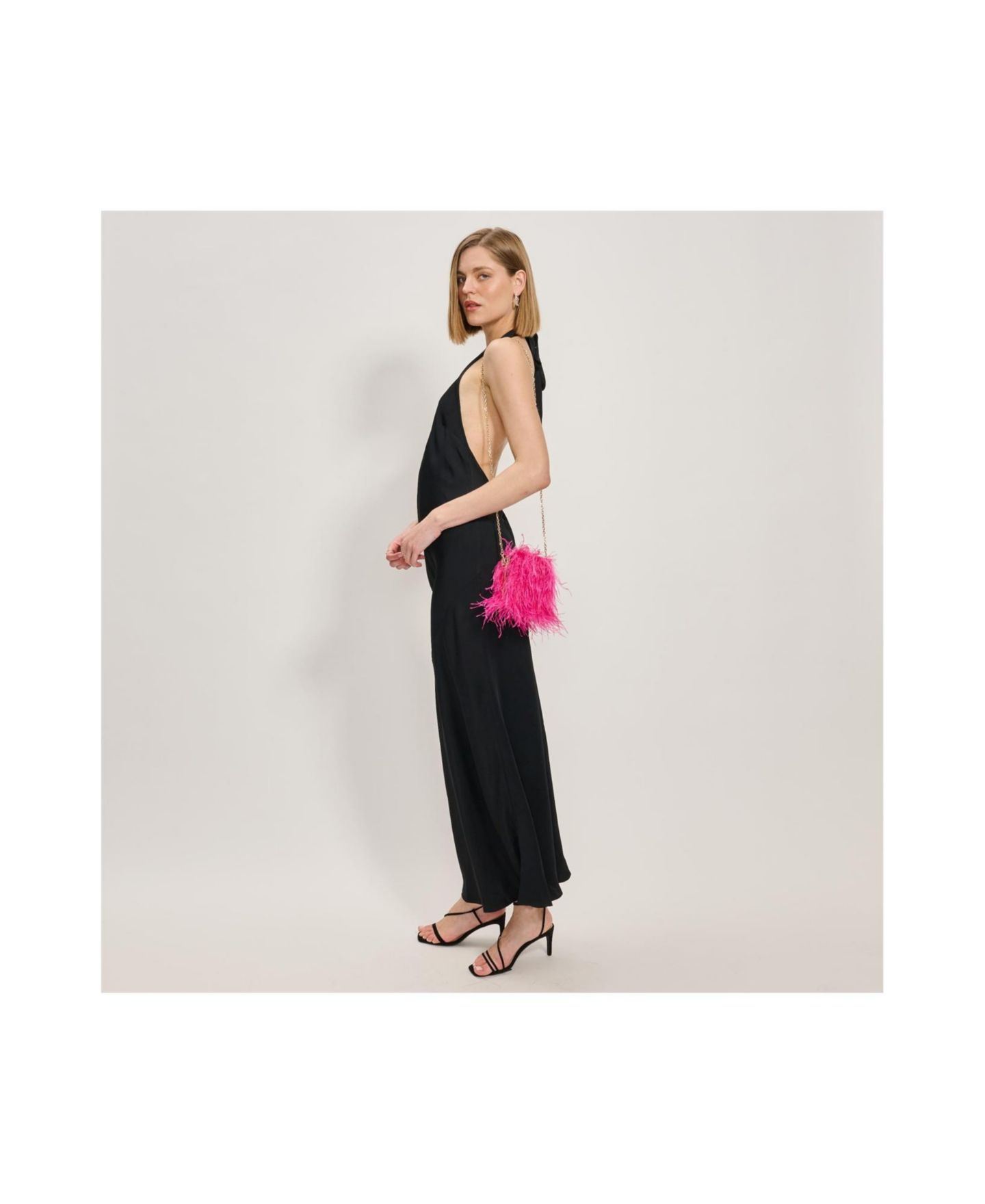 Женская сумка Moda Luxe Feathered Flair Evening, цвет: Розовый — фото 6