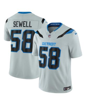 Men's Penei Sewell Silver Detroit Lions 2026 Rivalries Collection Vapor F.U.S.E Stitched Limited Jersey