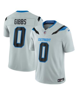 Men's Jahmyr Gibbs Silver Detroit Lions 2026 Rivalries Collection Vapor F.U.S.E Stitched Limited Jersey