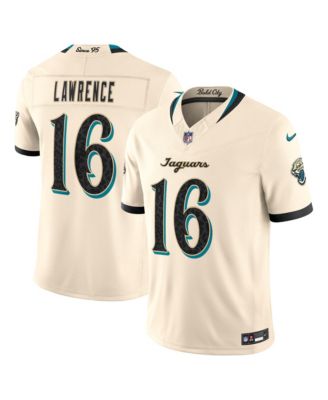 Men's Trevor Lawrence Natural Jacksonville Jaguars 2026 Rivalries Collection Vapor F.U.S.E Stitched Limited Jersey
