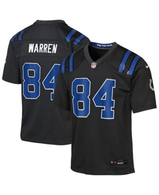 Big Boys and Girls Tyler Warren Anthracite Indianapolis Colts 2026 Rivalries Collection Game Jersey