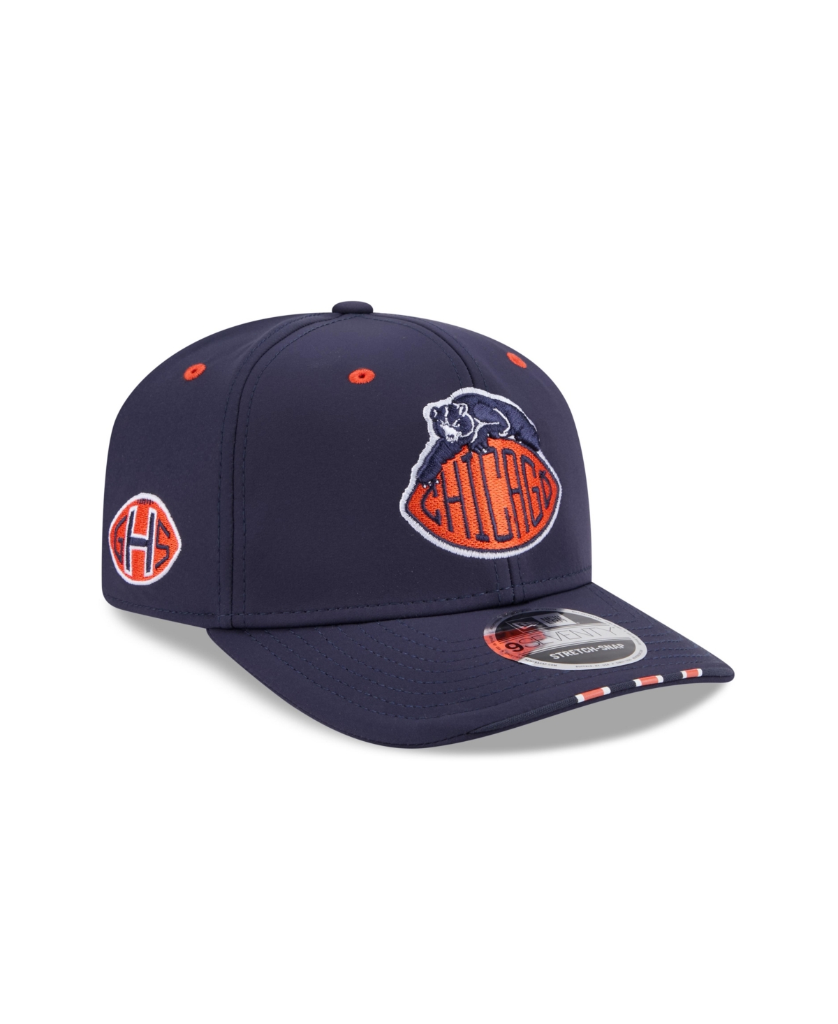 New Era Men's Navy Chicago Bears 2026 Rivalries Collection Sideline 9SEVENTY Adjustable Hat