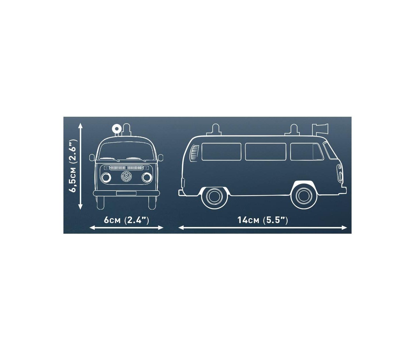 Детский конструктор COBI Action Town Volkswagen T2b Feuerwehr 162-Piece Building Set, Ages 7+ — фото 4