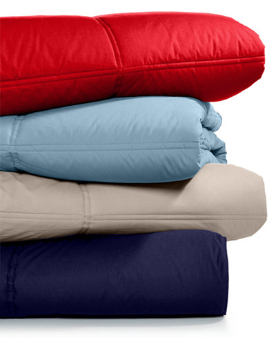 Lauren Ralph Lauren Color Down Alternative Comforters, 100% Cotton Cover