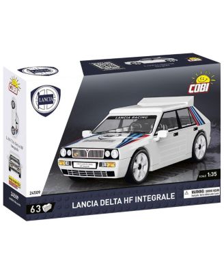 Lancia Delta HF Integrale 1:35-Scale 63-Piece Building Set, Ages 6+