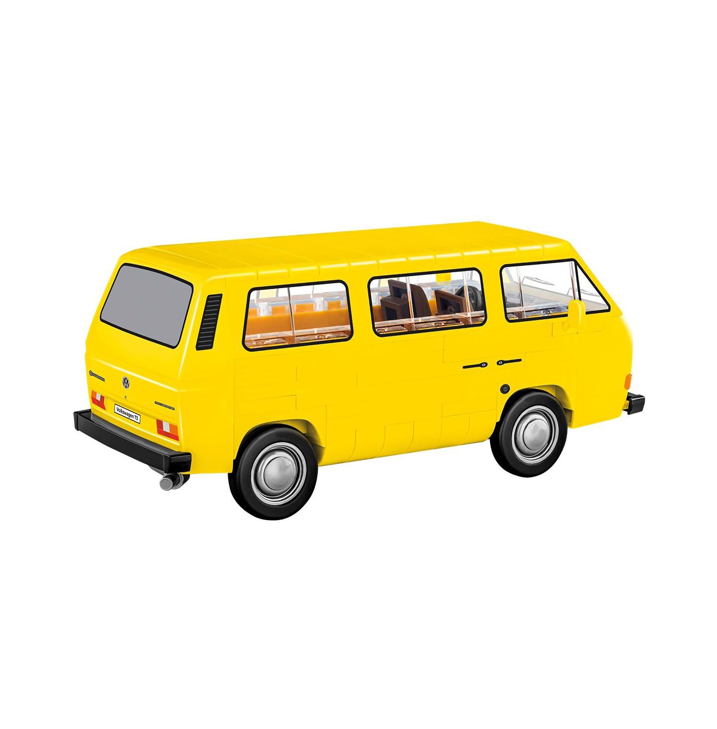 Детский конструктор COBI Volkswagen Transporter III (T3) 1979 123-Piece Building Set, Ages 7+ — фото 5