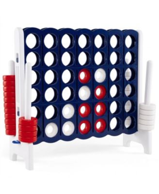 Jumbo 4-to-Score Game Set 42-Piece Board Game, Ages 3-12