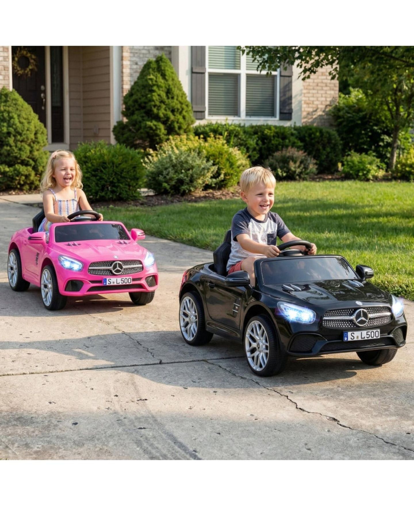 Детская игрушка HONGGE 12V Licensed Ride-On Luxury Car with Parent Remote Control, 41" x 25" x 18", 66 lbs, Ages 3-8, цвет: Чёрный — фото 10