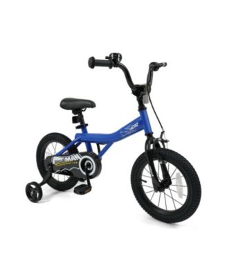 14-Inch Kids Bike with Removable Training Wheels and Dual Brakes, Ages 3-5
