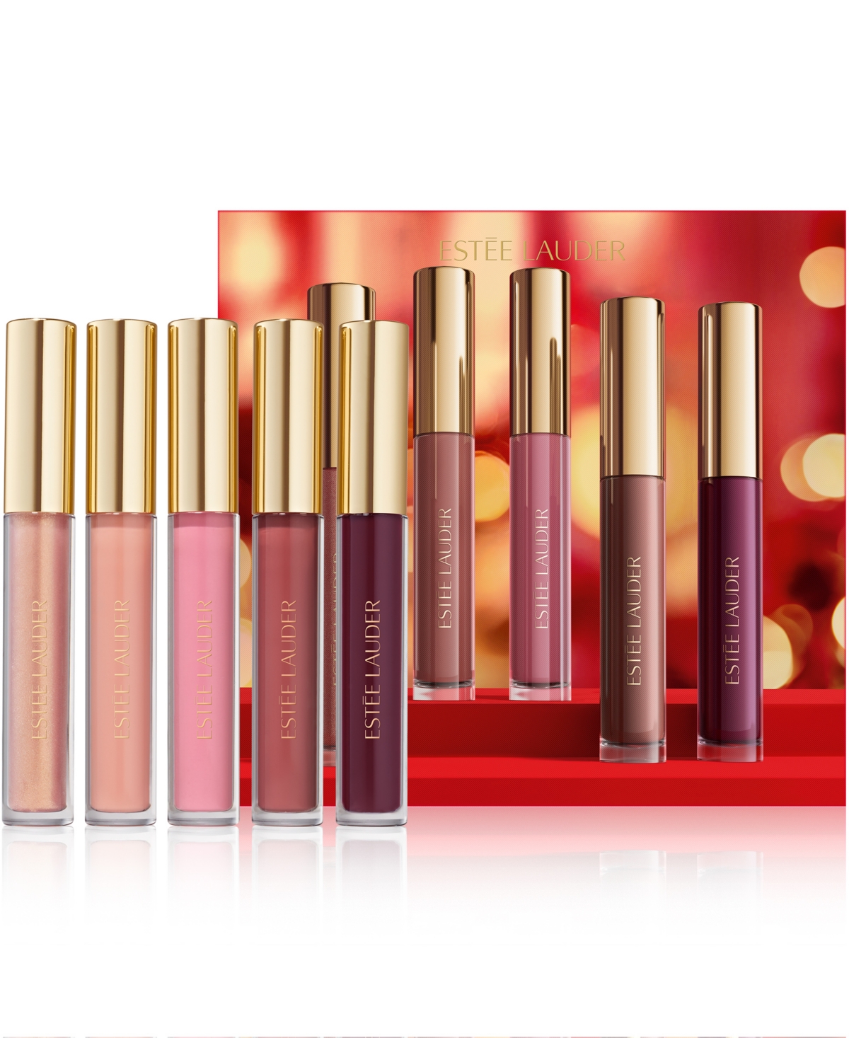 Estee Lauder 5-Piece Star Lip Gloss Collection Makeup Gift Set
