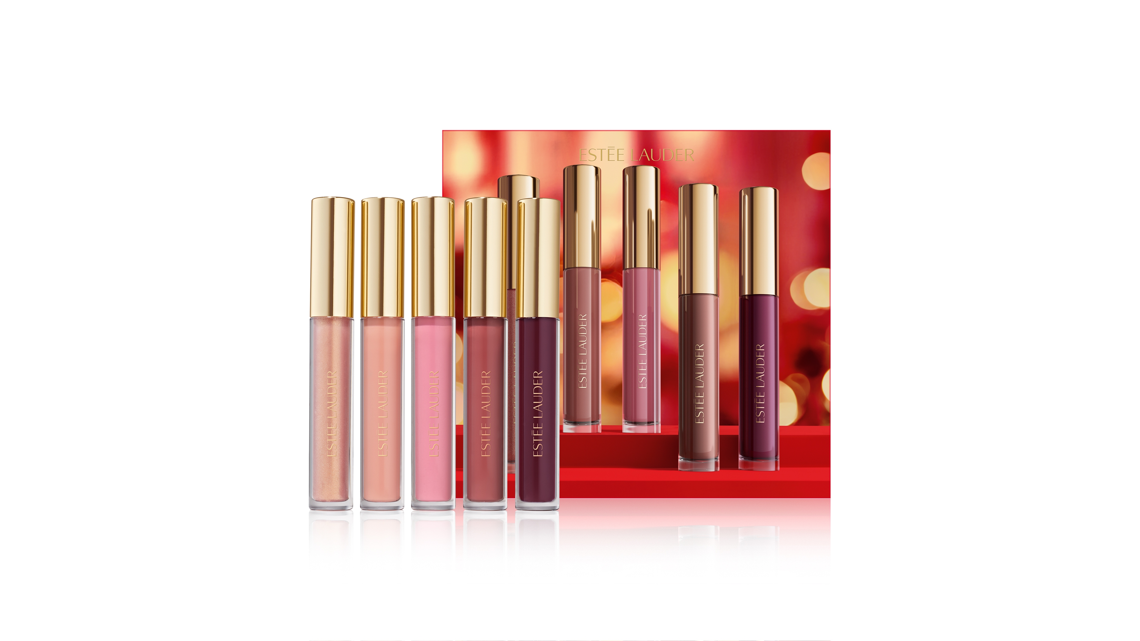 Estee Lauder 5-Piece Star Lip Gloss Collection Makeup Gift Set
