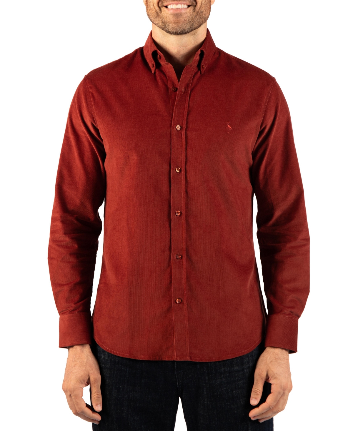 Tailorbyrd Men's Corduroy Sport Shirt