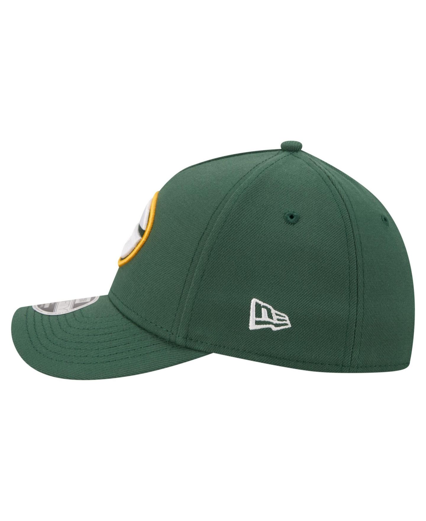 Мужской головной убор New Era Green Green Bay Packers 39THIRTY M-Crown A-Frame Stretch Hat — фото 6