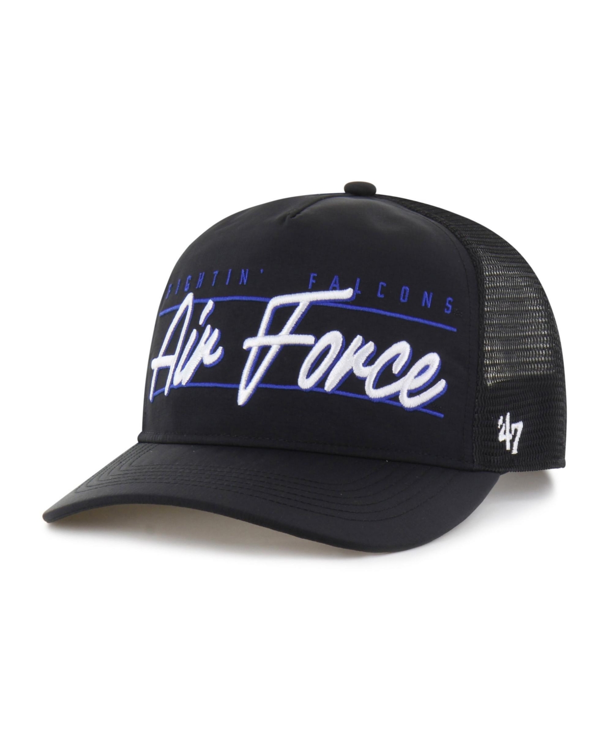 '47 Brand Men's and Women's Black Air Force Falcons brrr° Condor Mesh Hitch Adjustable Hat - Black
