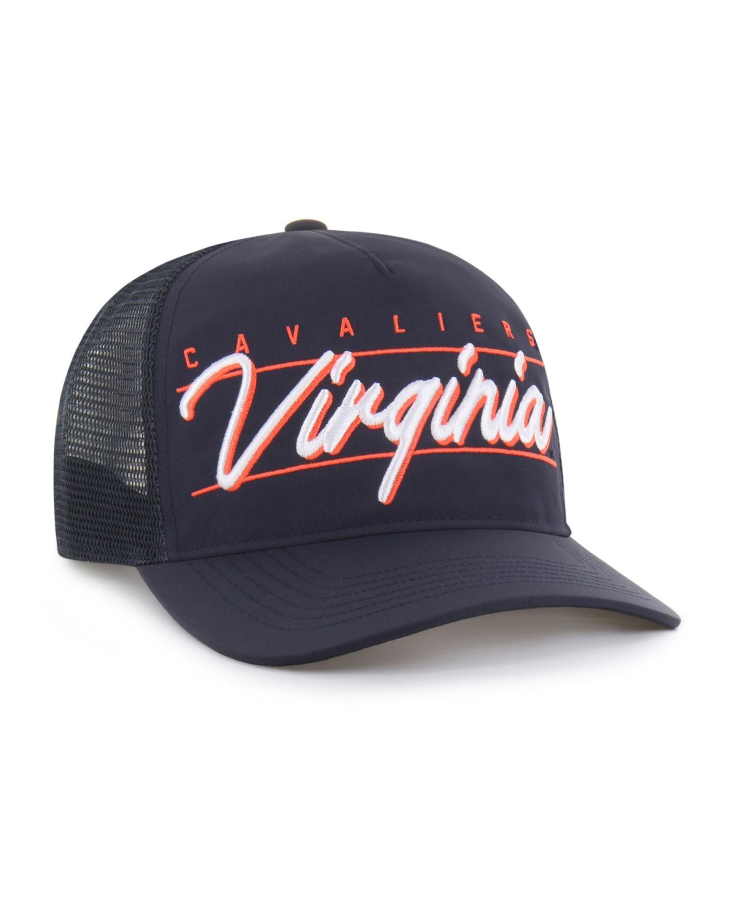 Кепка '47 Brand Navy Virginia Cavaliers brrr° Condor Mesh Hitch Adjustable Hat — фото 2