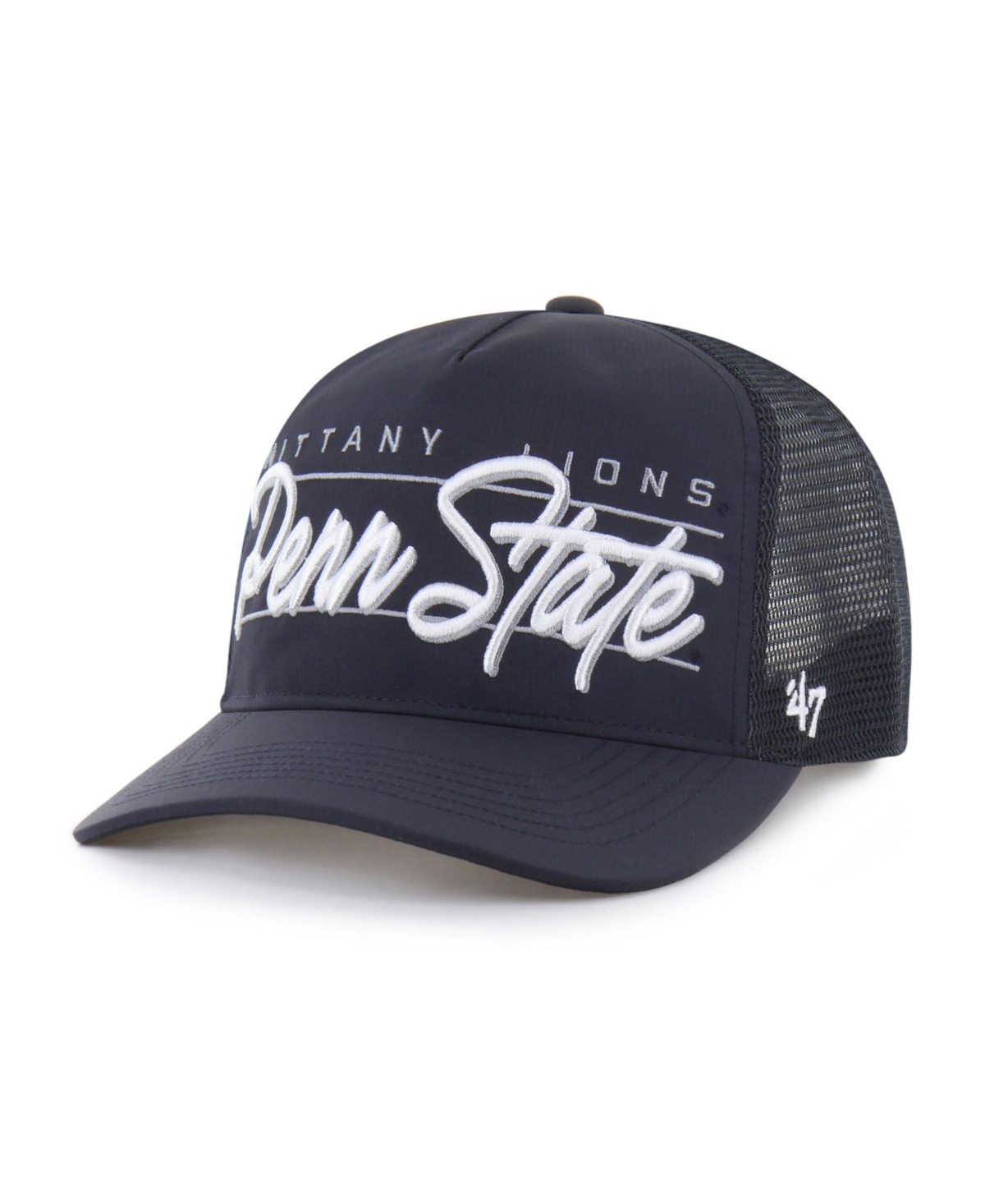 '47 Brand Men's and Women's Navy Penn State Nittany Lions brrr° Condor Mesh Hitch Adjustable Hat - Navy