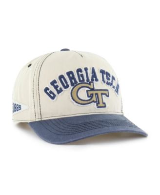Men's and Women's '47 Tan/Navy Georgia Tech Yellow Jackets Well-Worn Calderwood Hitch Adjustable Hat