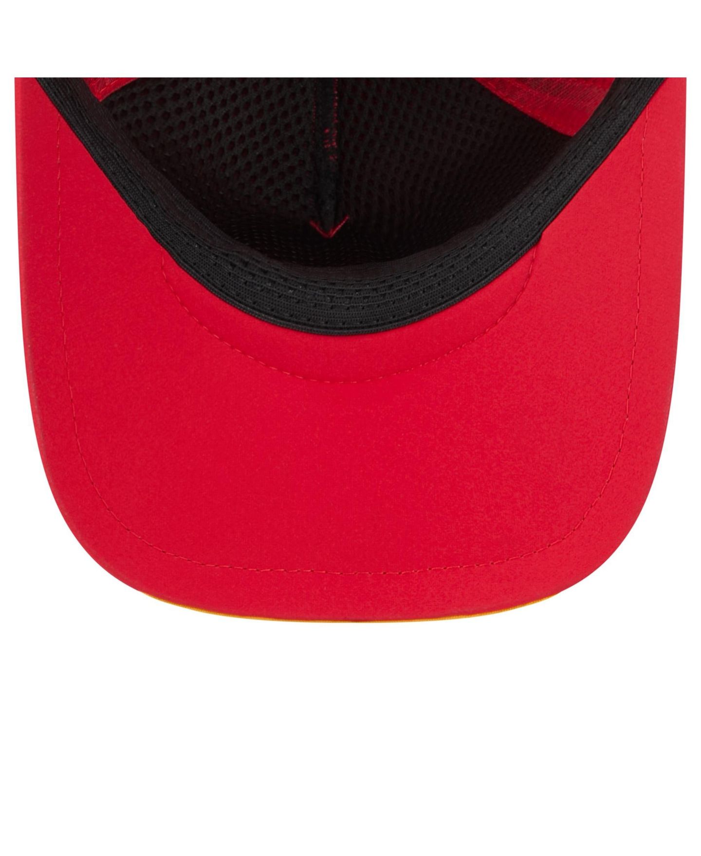 Детская кепка New Era Red Kansas City Chiefs 2026 Sideline Apex 9FORTY Adjustable Trucker Hat — фото 4