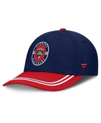 Men's Navy/Red Florida Panthers Fundamental Stretch Hat