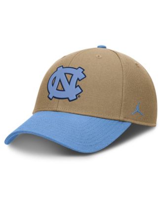 Men's and Women's Beige/Carolina Blue North Carolina Tar Heels Primetime Rise Dri-FIT Adjustable Hat