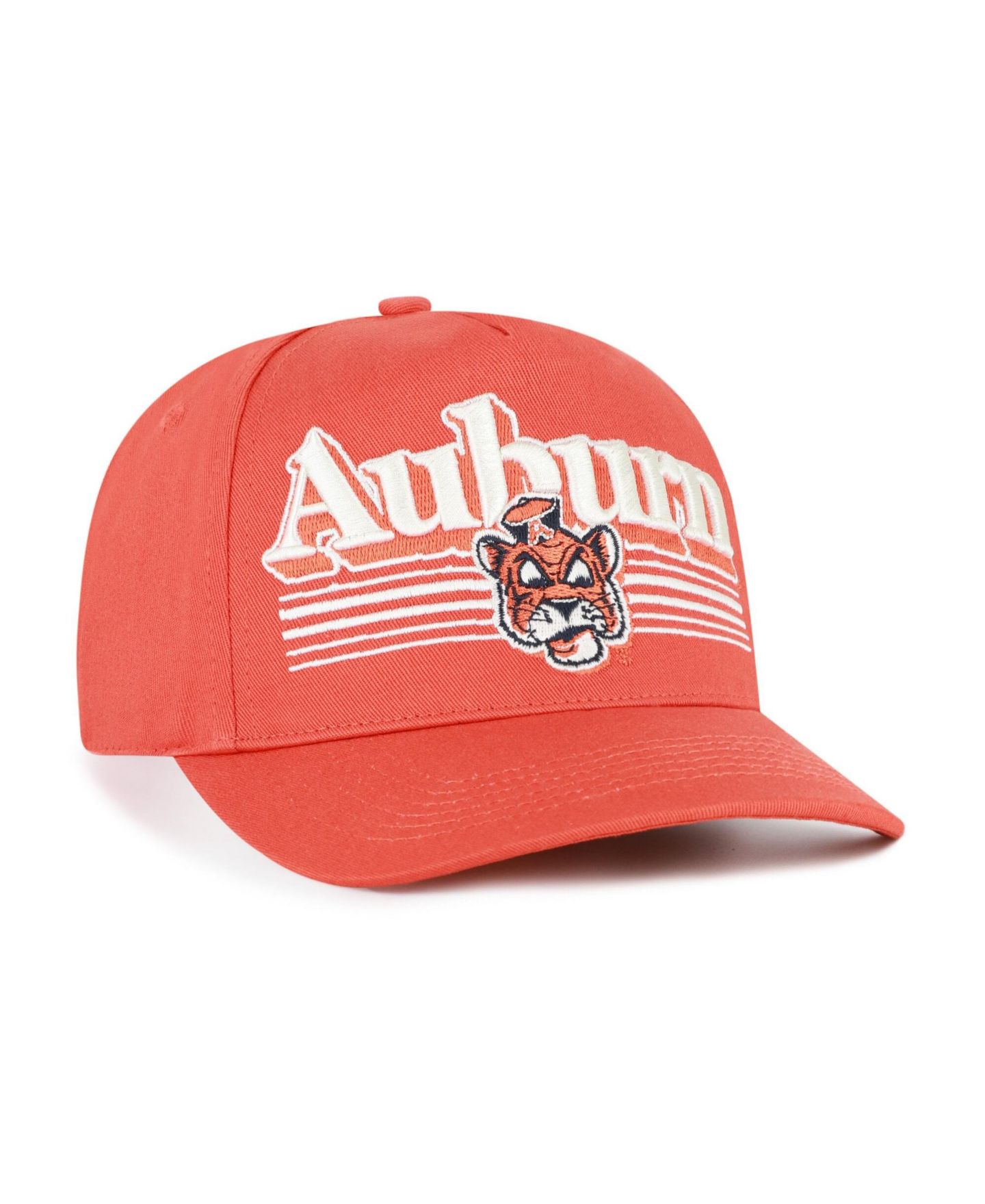 Мужская кепка '47 Brand Orange Auburn Tigers Script Fade Hitch Adjustable Hat — фото 2