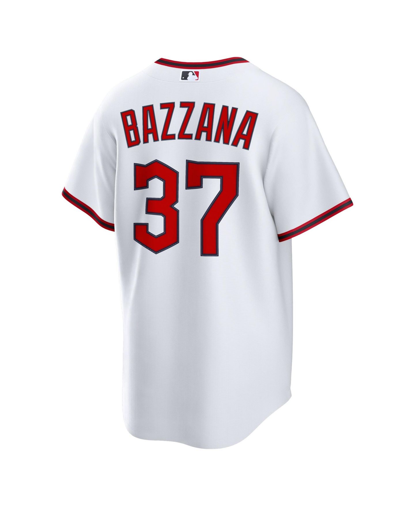 Мужской топ Nike Travis Bazzana White Cleveland Guardians Home Replica Jersey — фото 3