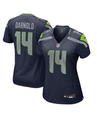 Women's Sam Darnold College Navy Seattle Seahawks Team Game Jersey