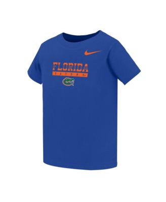 Toddler Royal Florida Gators Name Bar Legend Dri-FIT T-Shirt