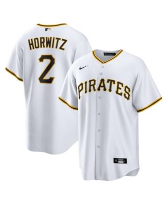 Men's Spencer Horwitz White Pittsburgh Pirates Home Replica Jersey