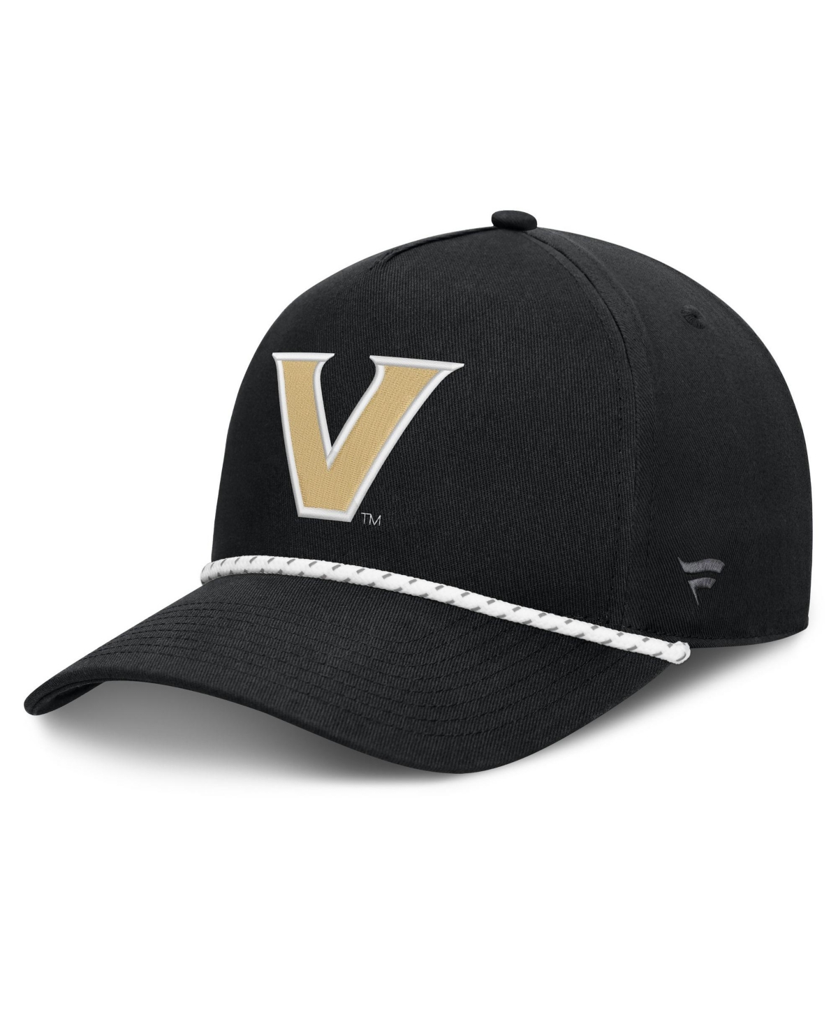 Fanatics Men's Black Vanderbilt Commodores Undertone Rope Adjustable Hat