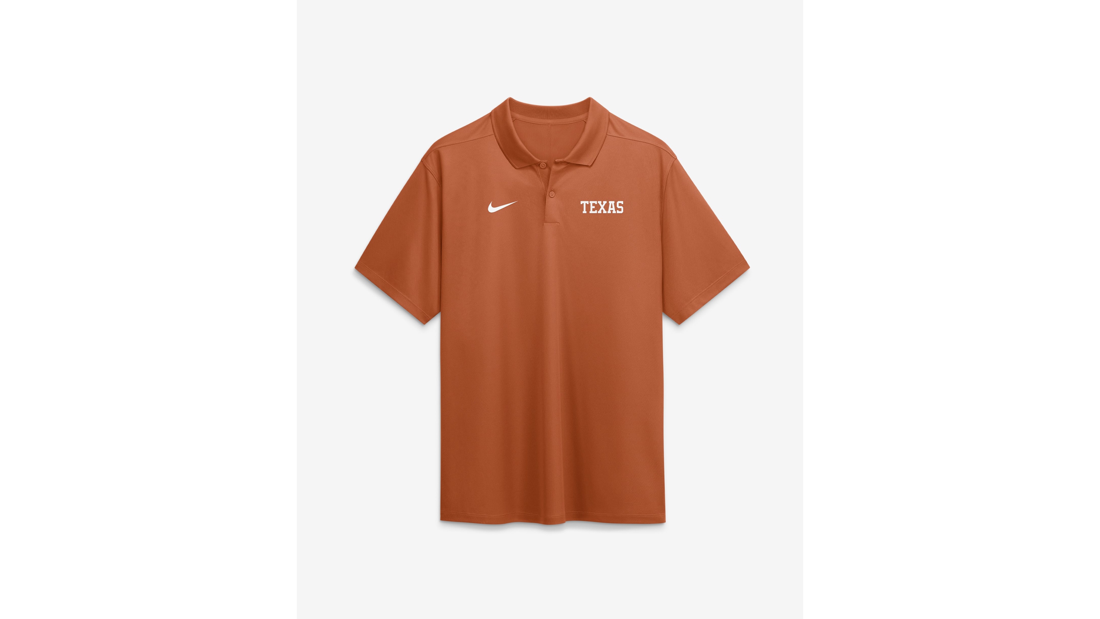 Nike Men's Texas Orange Longhorns Dri-fit Victory Polo