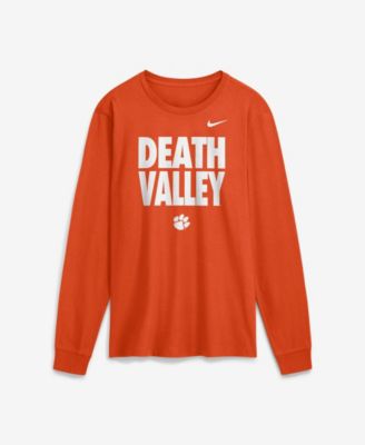 Men's Orange Clemson Tigers 2026 Sideline Slogan Dri-FIT Long Sleeve T-Shirt