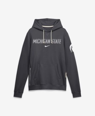 Men's Anthracite Michigan State Spartans 2026 Sideline Standard Issue Dri-FIT Hoodie