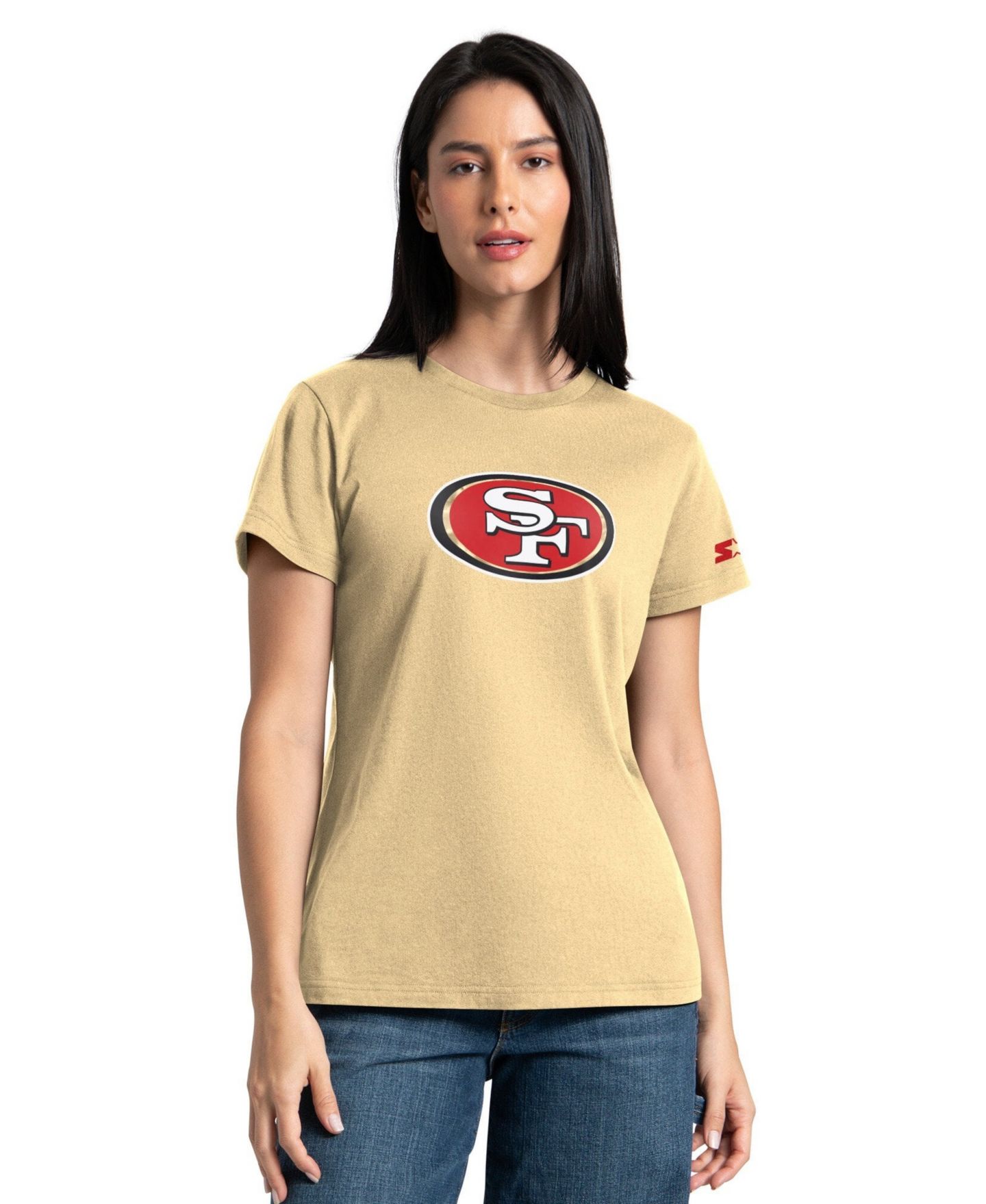 Женские худи Starter Gold/Scarlet San Francisco 49ers & T-Shirt Combo Pack — фото 5