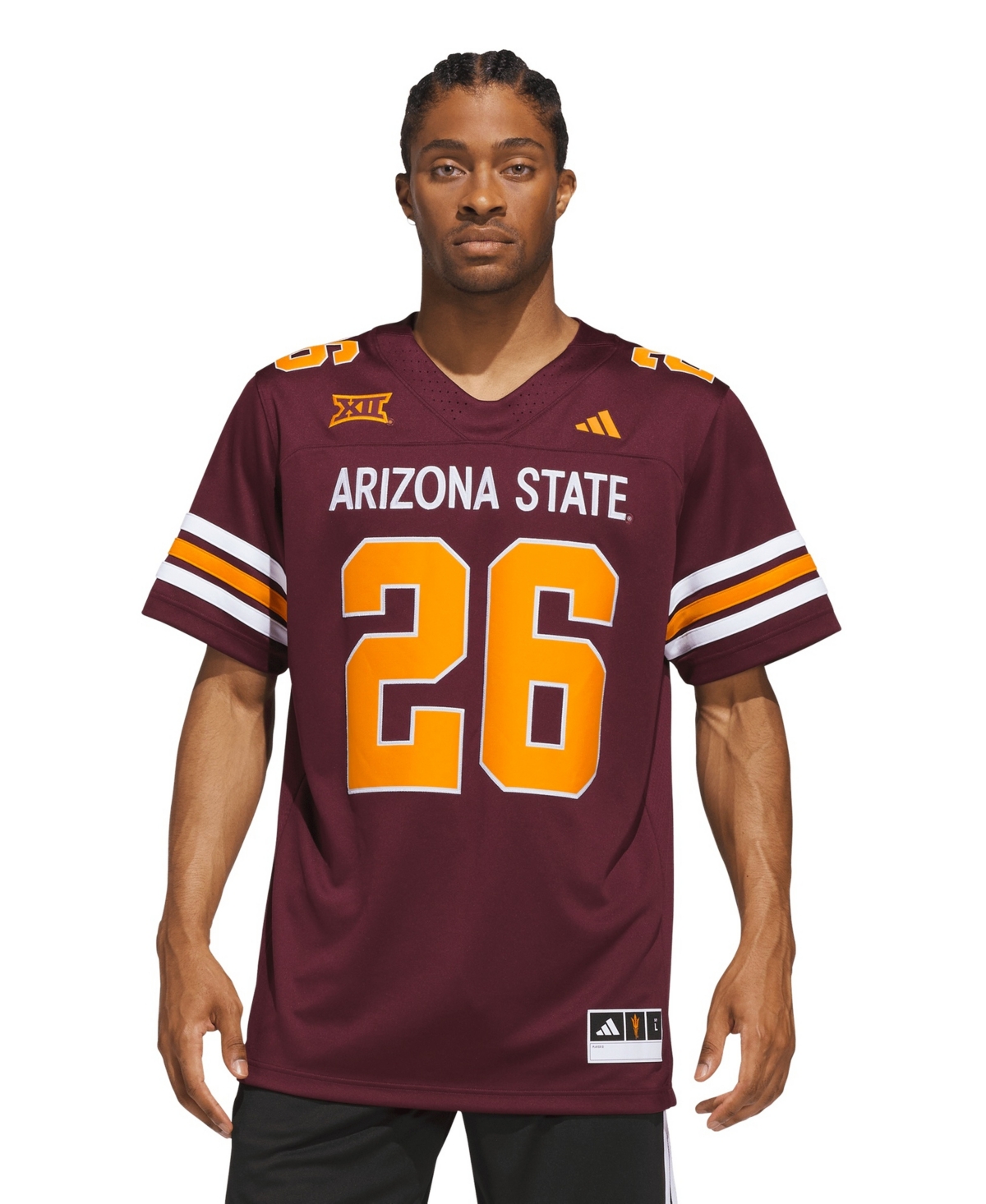 adidas Men's 26 Maroon Arizona State Sun Devils Roses Premier Strategy Jersey