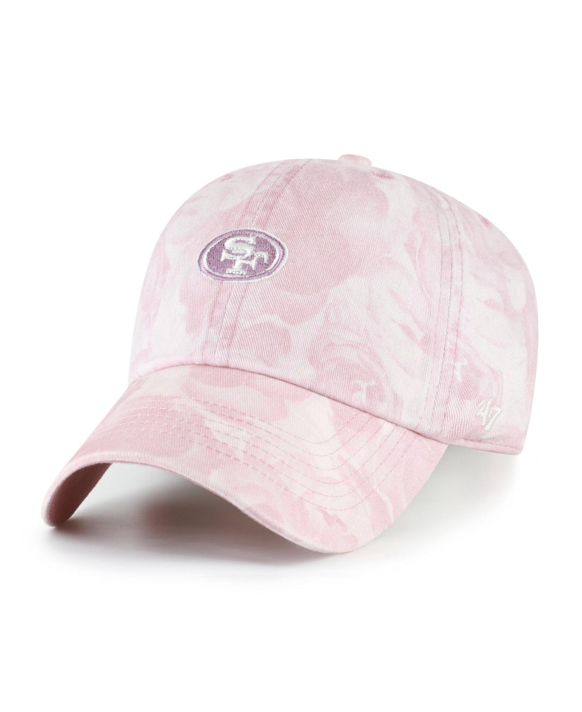 '47 Brand Women's Pink San Francisco 49ers Gardenia Clean Up Adjustable Hat - Pink