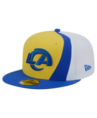 Men's Gold/Royal Los Angeles Rams Shock 59FIFTY Fitted Hat