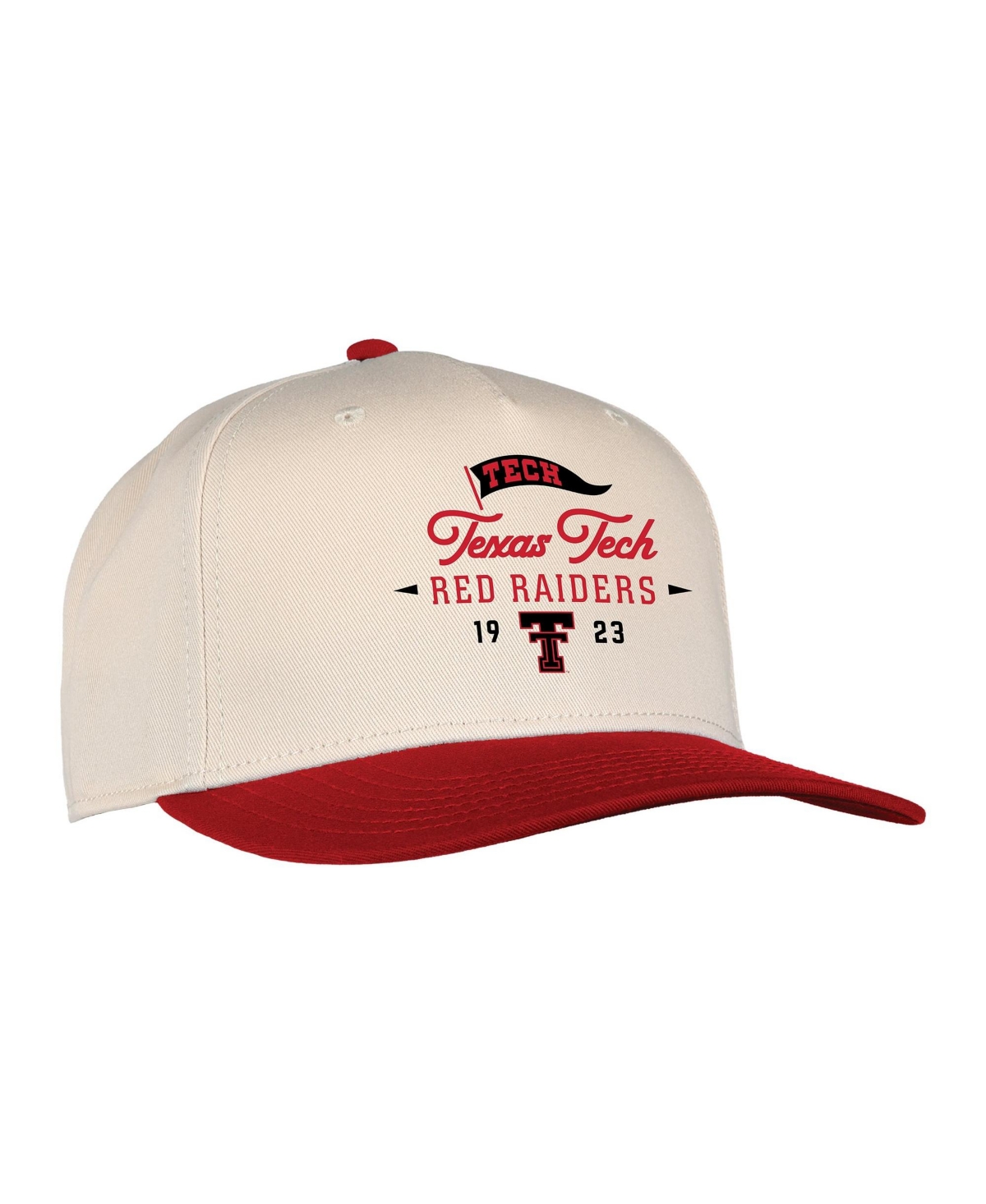 Ahead Men's And Women's Cream Texas Tech Red Raiders The 1995 Adjustable Hat