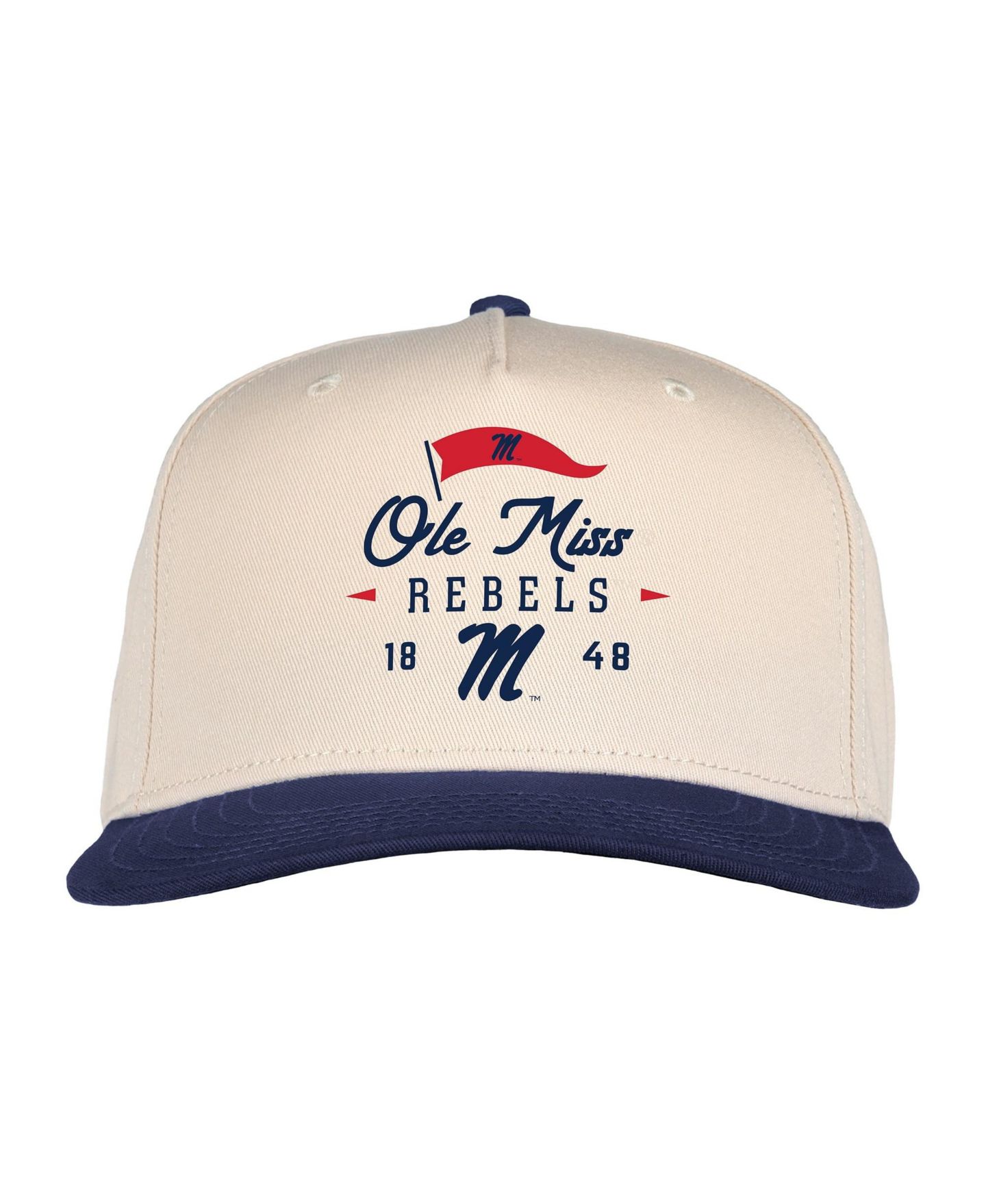 Кепка Ahead Cream Ole Miss Rebels The 1995 Adjustable Hat — фото 2