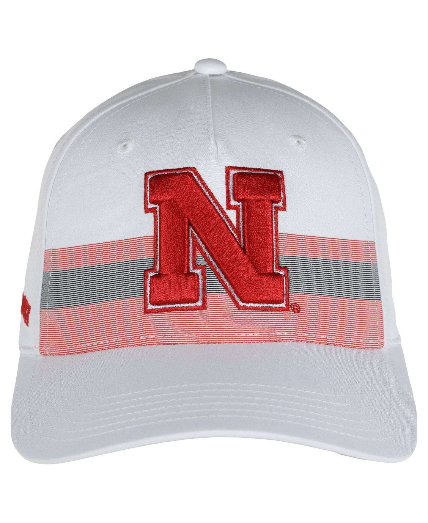 Кепка Ahead White Nebraska Huskers The Sideline Adjustable Hat — фото 2