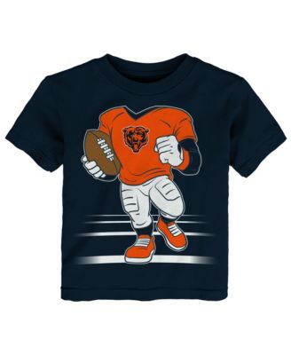Toddler Navy Chicago Bears Game Fit T-Shirt