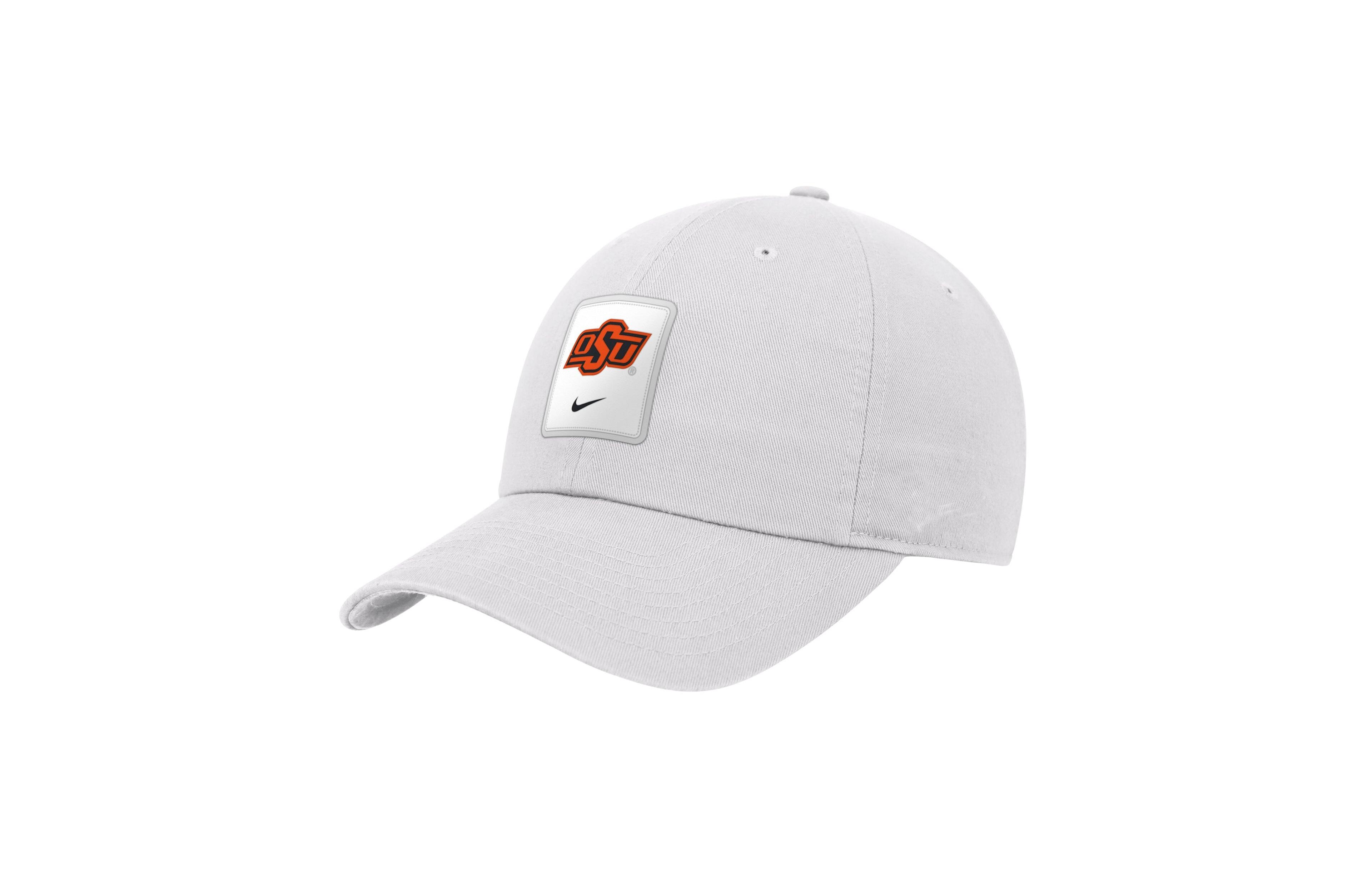 Nike Men's White Oklahoma State Cowboys 2026 On-Field Club Adjustable Hat