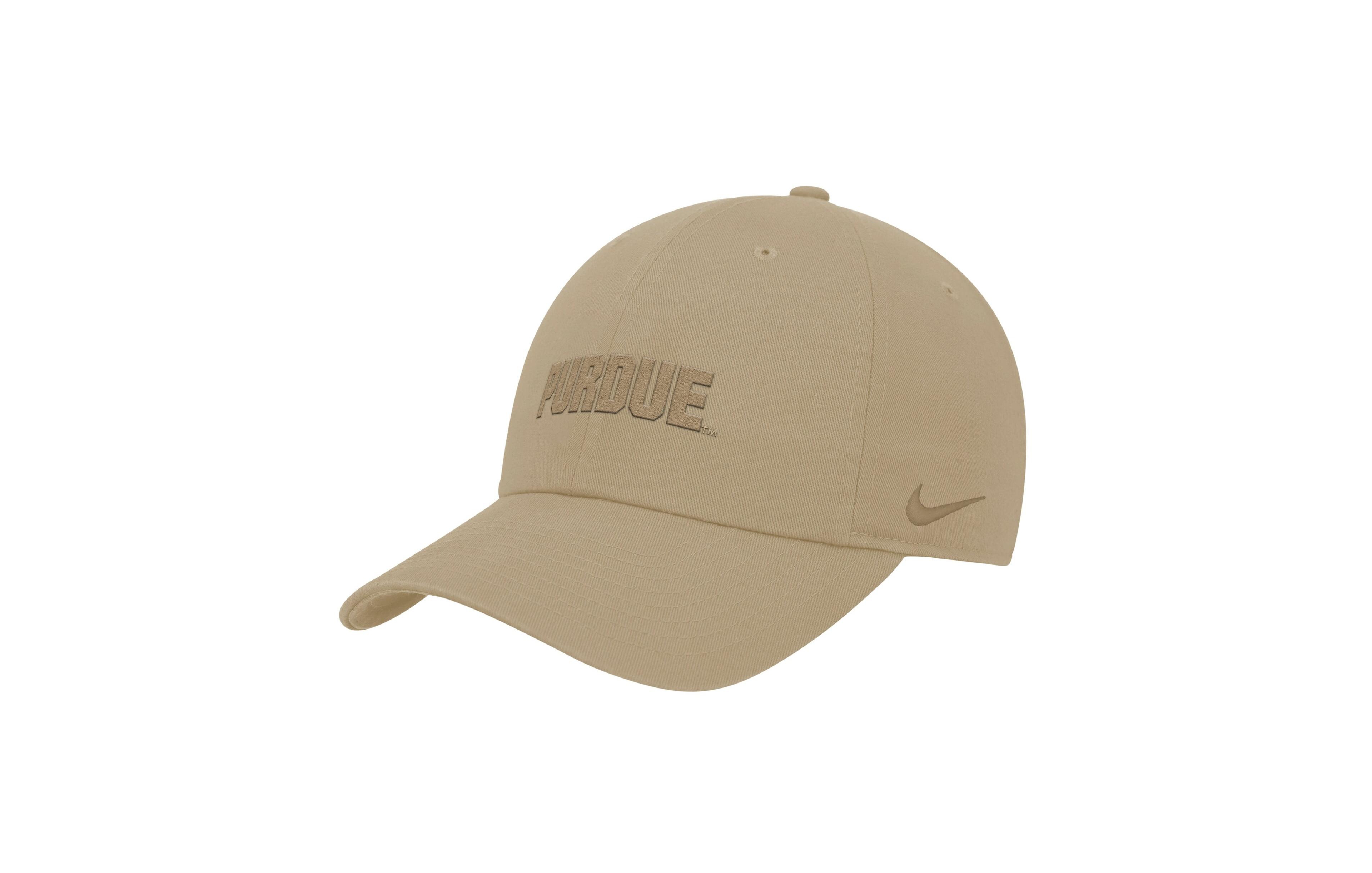 Nike Men's Beige Purdue Boilermakers Club Adjustable Hat