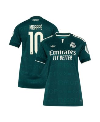 Women's Kylian Mbapp&eacute; Green Real Madrid 2026/27 Away Replica Jersey
