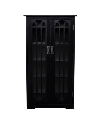 Window Pane Media Cabinet